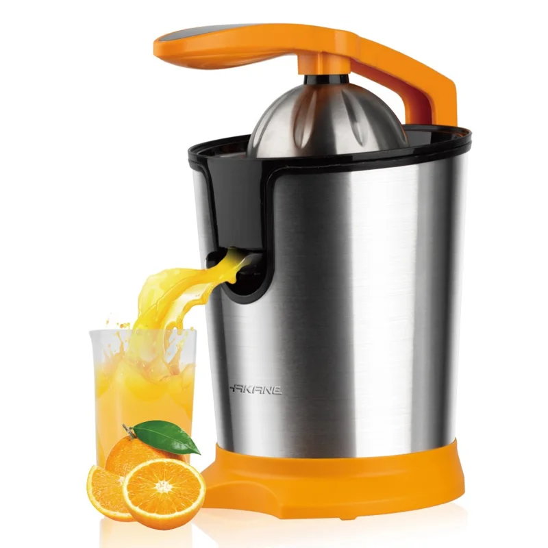 AKANE A.81851 400ml Electric Fresh Juice Maker Stainless Steel Automatic Citrus Squeezer, EU Plug (BPA Free, No FDA)