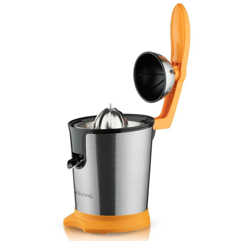 AKANE A.81851 400ml Electric Fresh Juice Maker Stainless Steel Automatic Citrus Squeezer, EU Plug (BPA Free, No FDA)