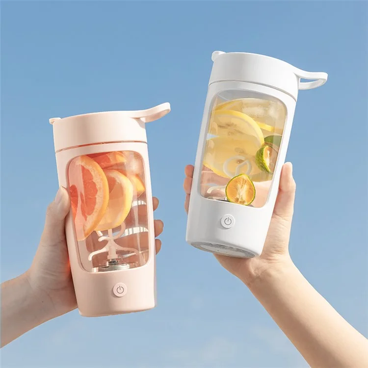 EQURA Copo Misturador de Proteína de Fitness Esportivo 650ml Garrafa de Café Elétrica Portátil com Carregamento USB Mixing Milkshake Cup (Sem Certificado FDA, Livre de BPA) - Preto 