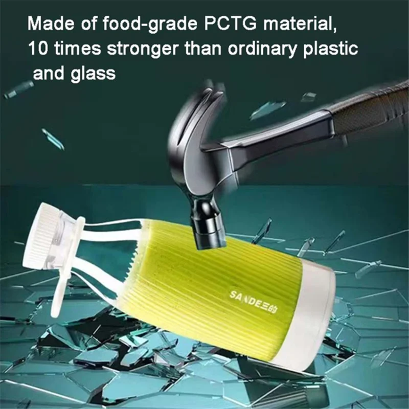 BLENDER 500ml Juicer Cup USB Rechargeable Handheld Fruit  Mixer Bottle Juicer (BPA-Free, NO FDA Certification) - White