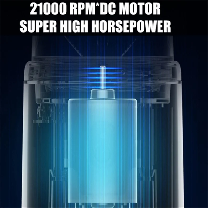 Portable Juicer Cup USB Smoothie Blender 6 Blade Wireless Fruit Squeezer, with Drinking Cup (BPA Free, No FDA Certificate) - Pink