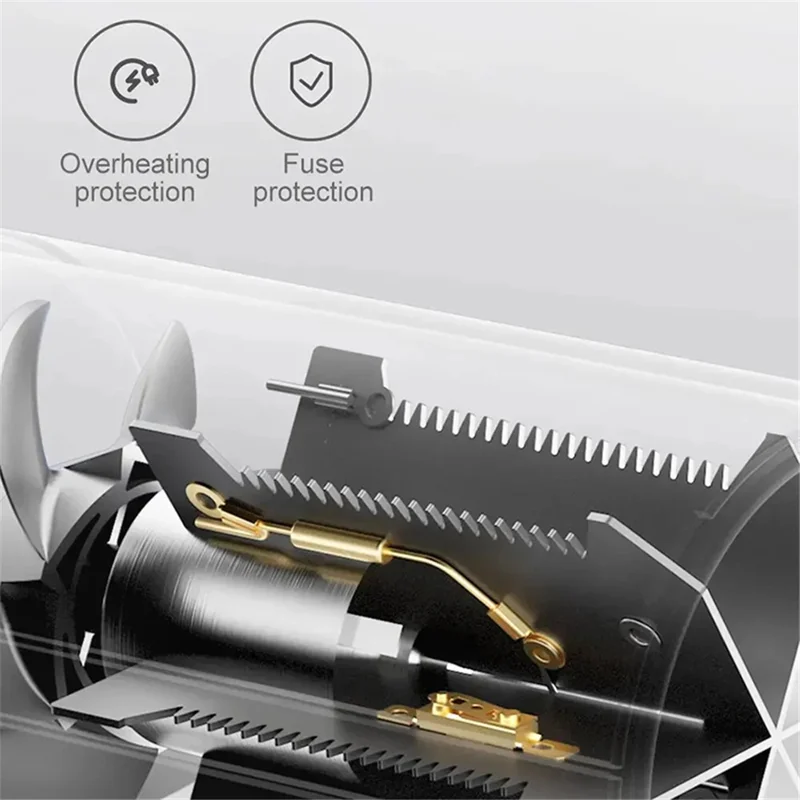 XIAOMIMIJIA H101 Portable Hair Dryer Quick Drying Hair Dryer, CN Plug - White