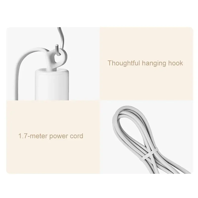 XIAOMIMIJIA H101 Portable Hair Dryer Quick Drying Hair Dryer, CN Plug - White