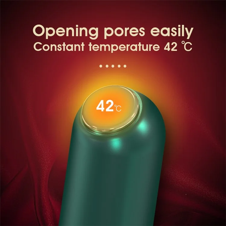 HX-04 Facial Blackhead Remover Electric Acne Vacuum Cleaner Black Spots Pore Cleaning Tool - Grün