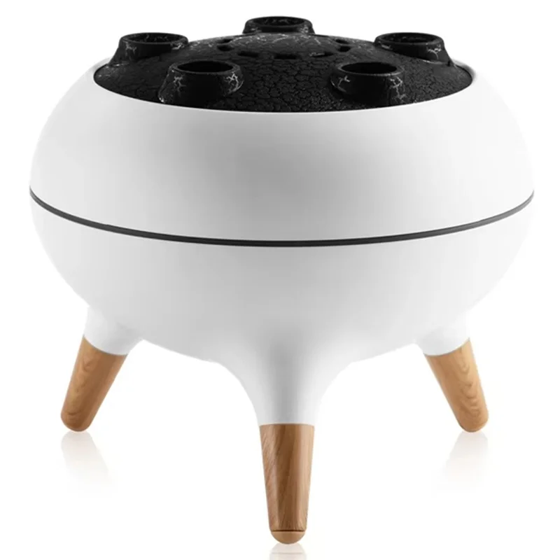 Jellyfish Design Dynamic RC Humidifier Multi-Spray Aroma Diffuser with Colorful Lights - EU Plug