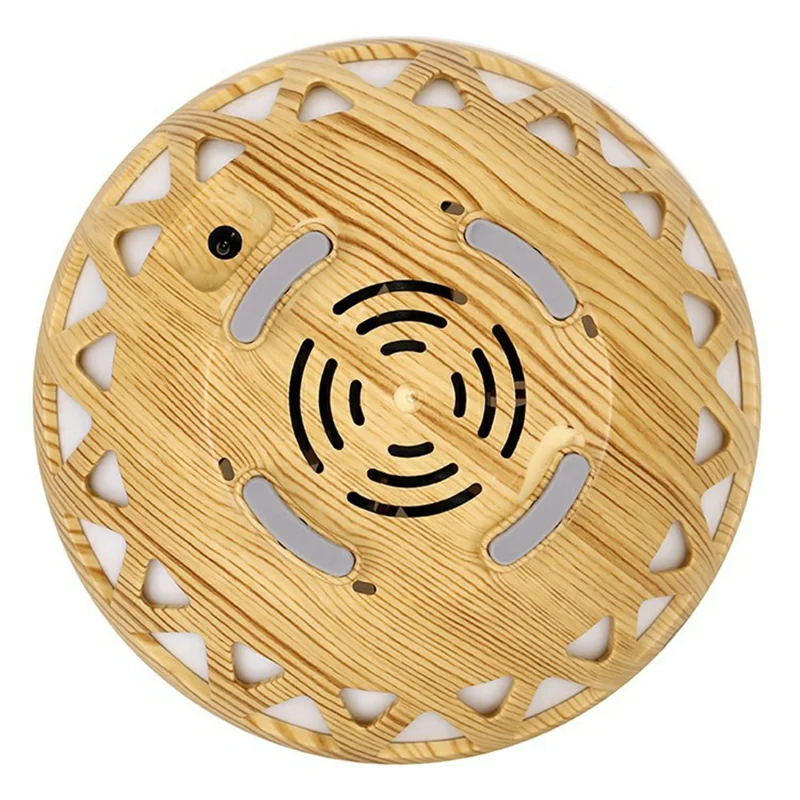 160ML Desktop Humidifier Quiet Essential Oil Diffuser with Ambient Night Light for Bedroom Office - Style C-Brow / UK Plug