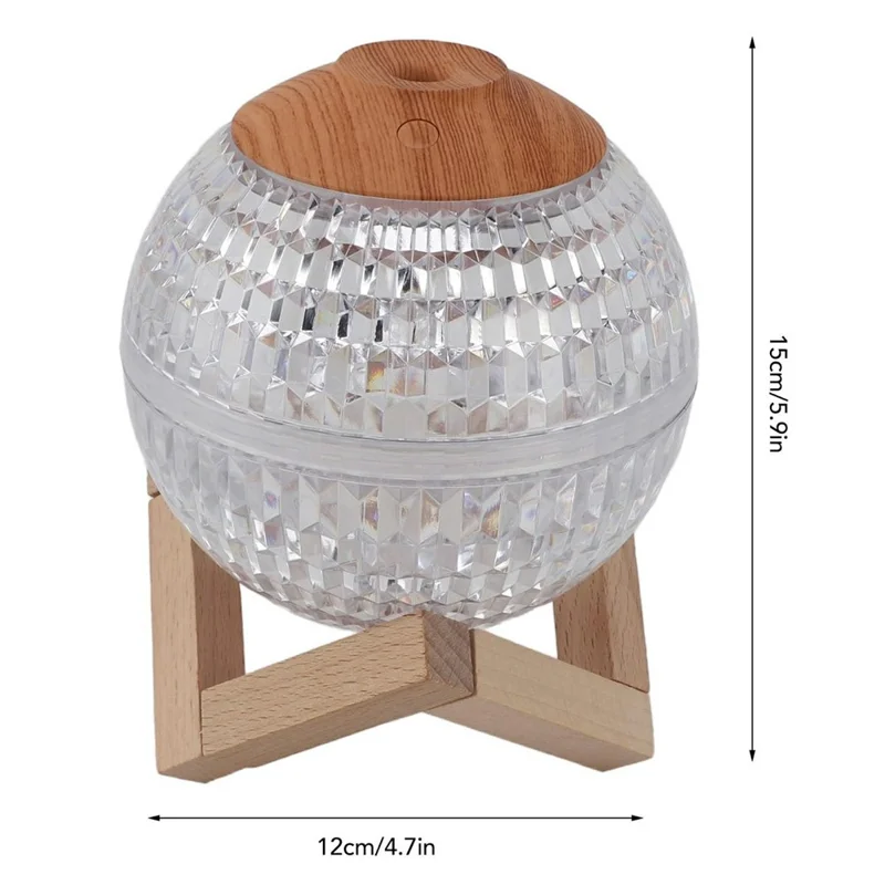 350 ml Maison Chambre à Coucher en Cristal Humidificateur de Bureau