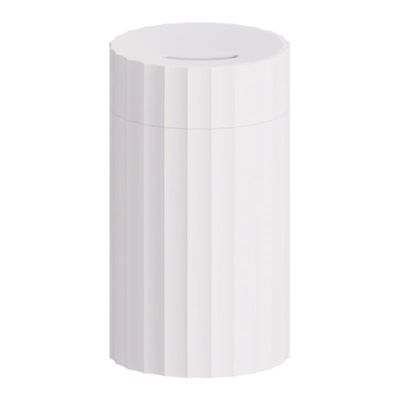 A1 Creative Colorful Flame Light Aroma Diffuser Home Office Car Air Humidifier - White