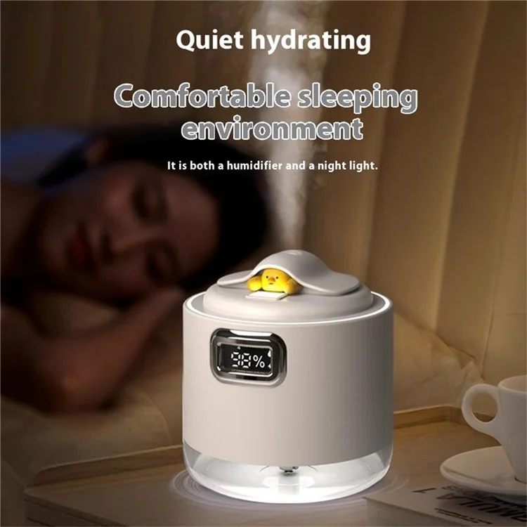 RGB Ambient Light USB Air Humidifier Bedroom Rechargeable Mist Diffuser Night Light