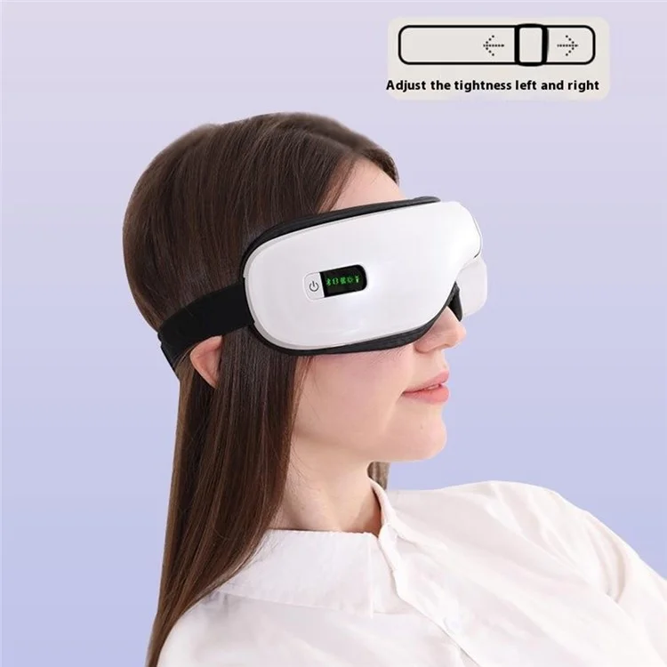 JY-203 Eye Mask Vibration Heating Eye Massager Hot Compress Eye Care Device with Bluetooth-compatible Music