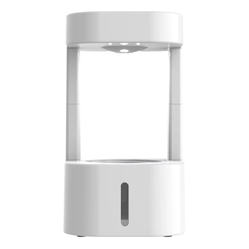Umidificatore Anti Gravità a Goccia d'Acqua con Luce Notturna LED Colorata e Diffusore di Nebbia con Telecomando