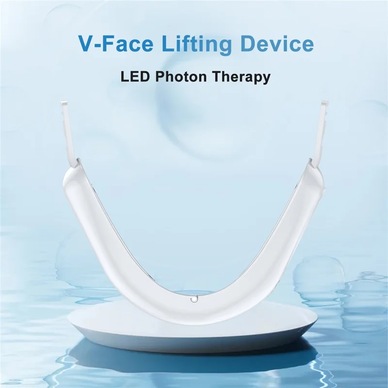 Microcurrent V-Face Slimming Instrument 6 Modes Red Blue Light Therapy Skin Rejuvenation Device