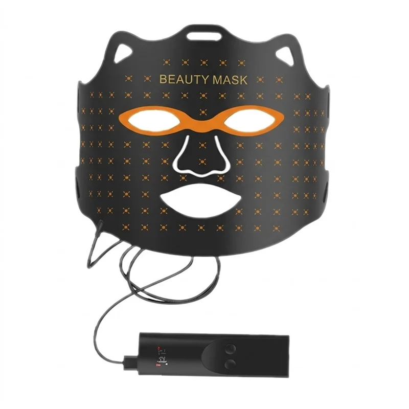 SP-1103A 7 Color LED Light Therapy Face Mask Silicone 93 LED Beads Photon Skin Care for Anti-Aging