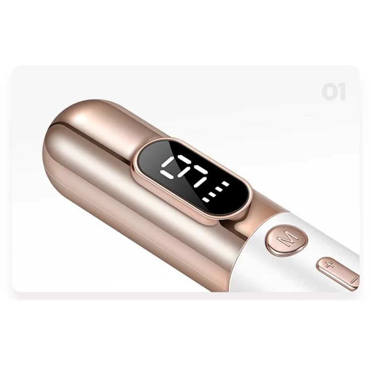 E23 Портативное Оборудование Для Красоты Сменные Игольники USB Зарядки 9 Уровней Регулируемая Кожа Nevus Tag Removal Kit Инструменты Для Домашнего Использования - Золото
