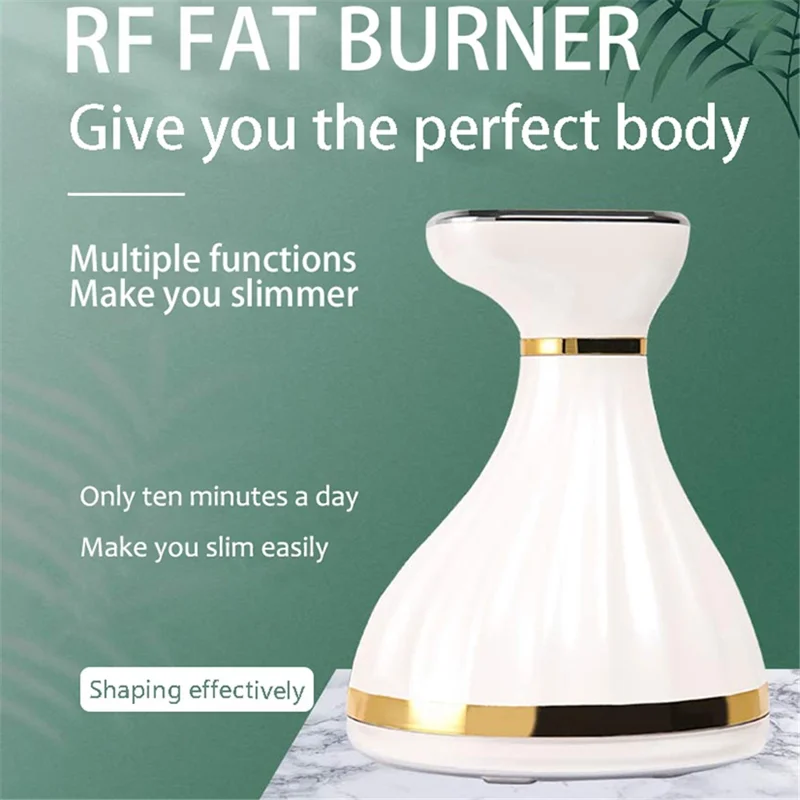 ZTY-2201 EMS Weight Loss Massager Slimming RF Fat Burner CV Ultrasonic Fat Burning Machine - White / Pink