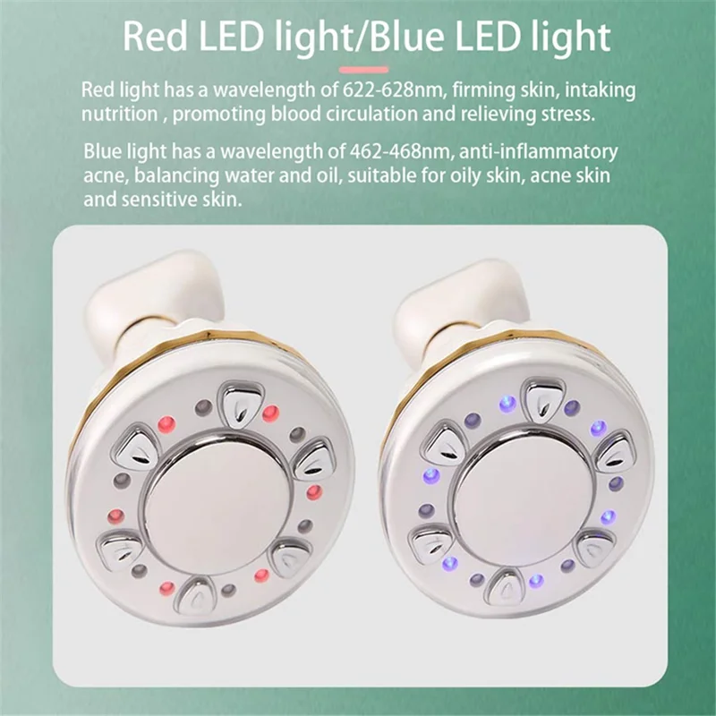 ZTY-2201 EMS Weight Loss Massager Slimming RF Fat Burner CV Ultrasonic Fat Burning Machine - White / Pink