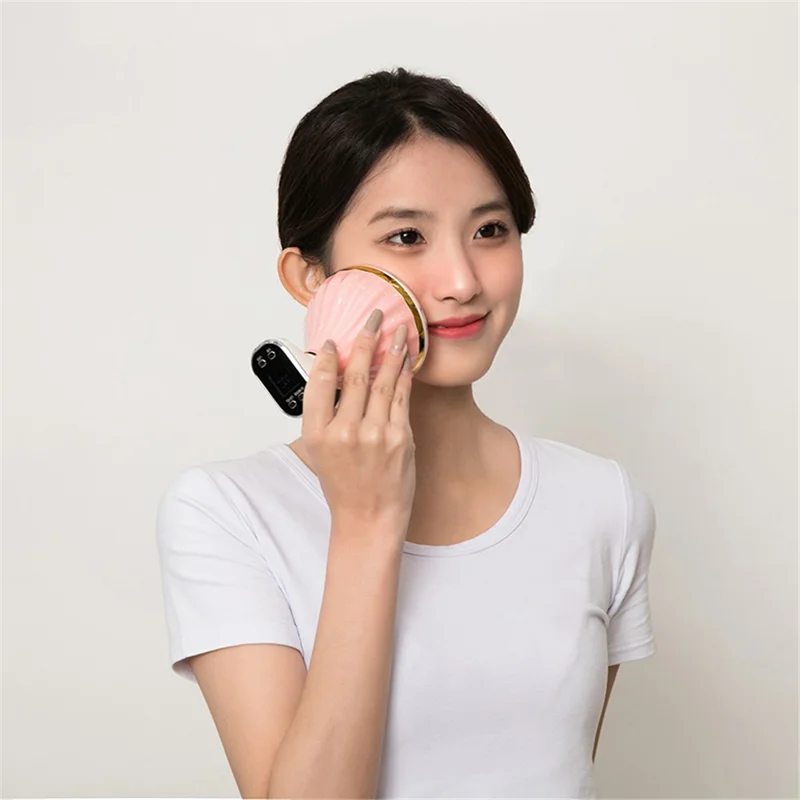 ZTY-2201 EMS Weight Loss Massager Slimming RF Fat Burner CV Ultrasonic Fat Burning Machine - White / Pink