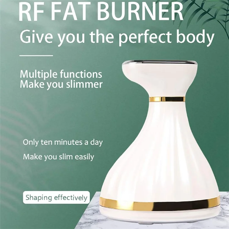 ZTY-2201 EMS Weight Loss Massager Slimming RF Fat Burner CV Ultrasonic Fat Burning Machine - Pink / White