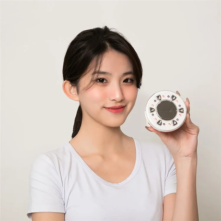 ZTY-2201 EMS Weight Loss Massager Slimming RF Fat Burner CV Ultrasonic Fat Burning Machine - Pink / White