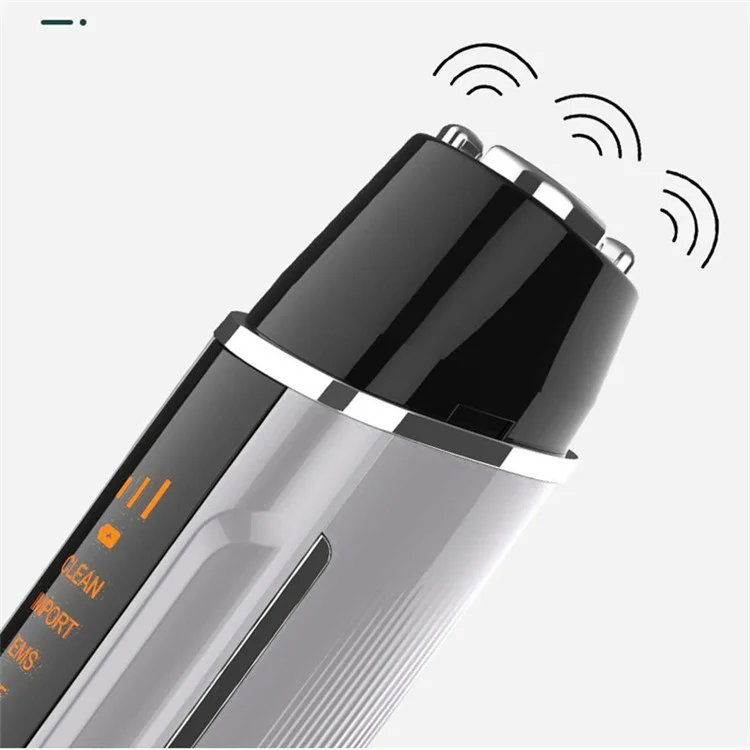 ES-1101 Colorful Light Radiofrequency Eye Beauty Instrument Portable Mini Eye Massager with 4 Modes - White