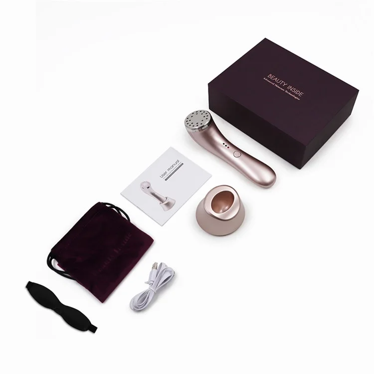 BP-1803 Intelligent Infrared Photon Facial Massager Temperature Hot Compress Small Beauty Instrument