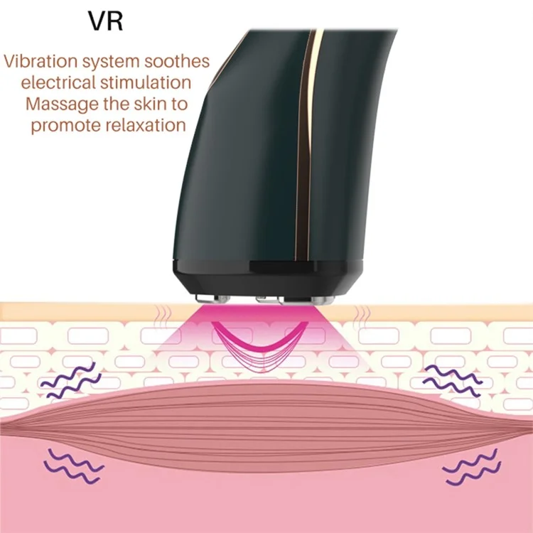 BP-209 RF & EMS Skin Skin Ovenuvator Massage Massager Portable Beauty Instrument со Светодиодными Огнями