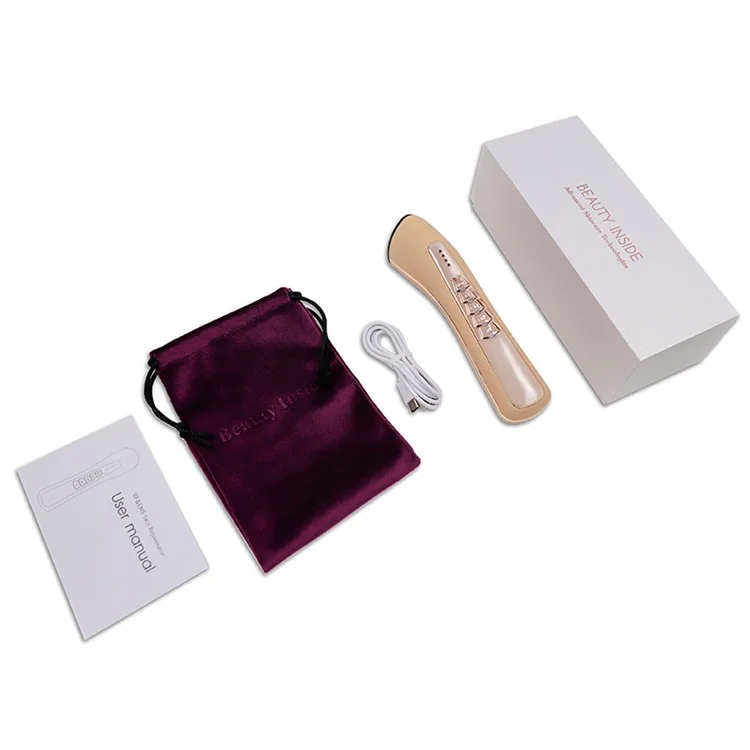 BP-209 RF & EMS Skin Skin Ovenuvator Massage Massager Portable Beauty Instrument со Светодиодными Огнями
