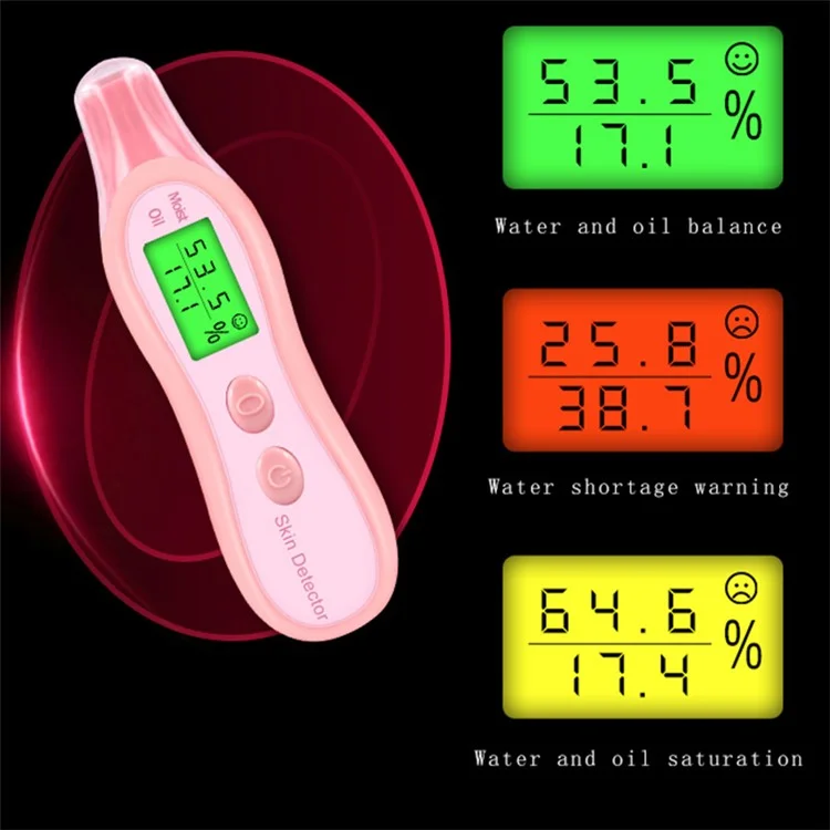DYM-046 EMS Micro Current Pulse Hot Compress Vibration Facial Massager Skin Care Beauty Instrument