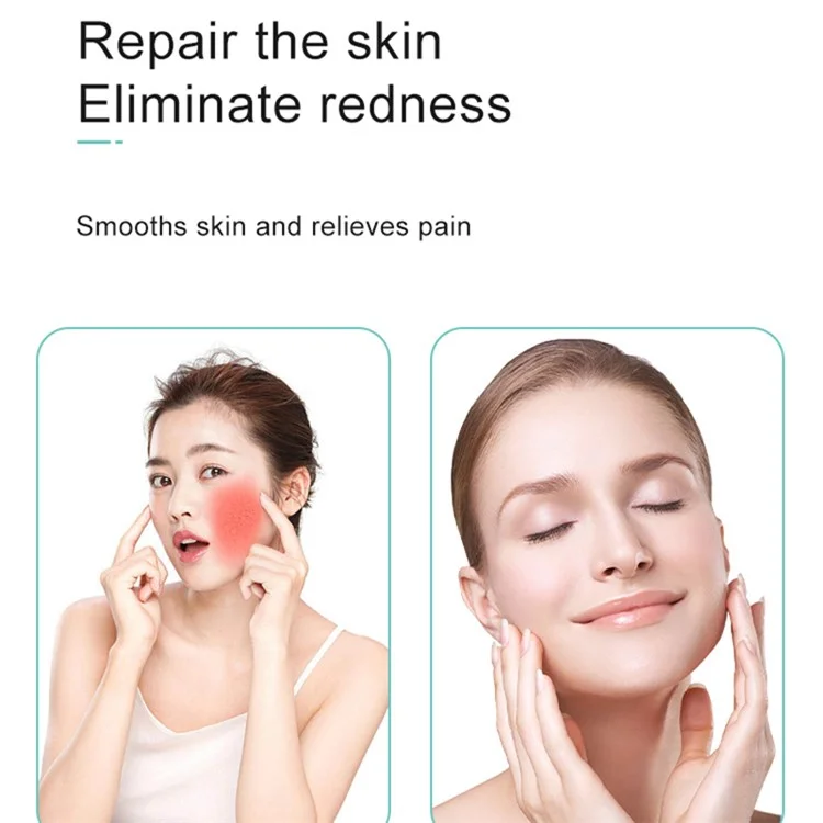 Rodillo facial de silicona con forma de pez DYM-037 Congelable, masajeador facial de terapia de frío para el cuidado de la piel (ST) - Negro