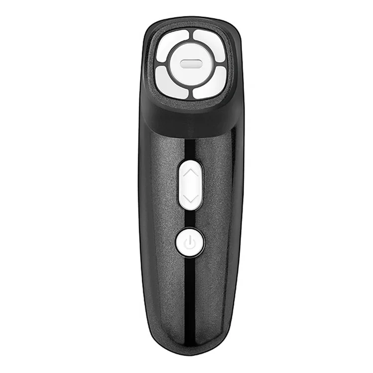 MO-1 Mini Pro Radio Frequency Beauty Device Ultrasonic Facial Massager Beauty Instrument - Black+White / US Plug