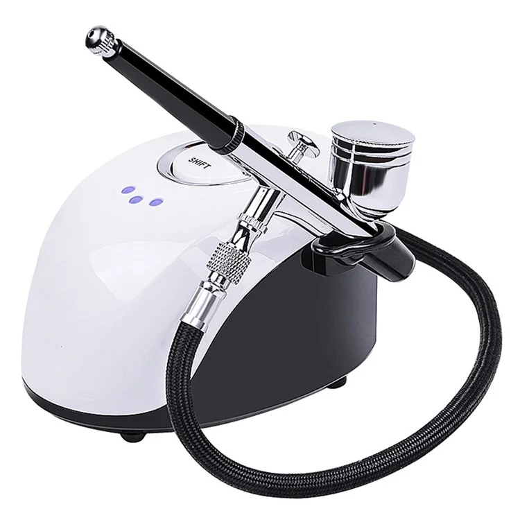 BS-103 Beauty Salon High Pressure Oxygen Injection Device Household Handheld Facial Nano Spray Moisturizing Machine, CE Certified (ST) - EU Stecker