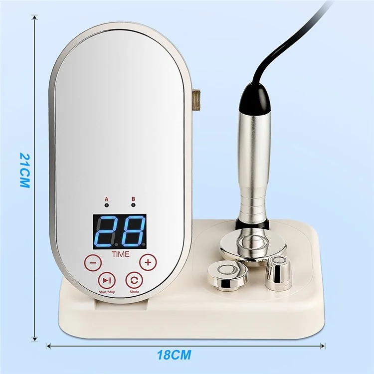 Máquina de radiofrecuencia facial para el levantamiento y remodelado corporal con tecnología bipolar de RF y EMS, con certificación CE (ST) - Enchufe europeo