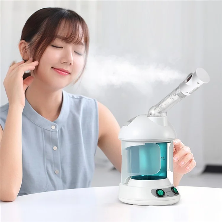 K.SKIN KD2328 Vaporizador de Cara con Tecnología Nano-ión, Humidificador Facial con Función Aromática - Enchufe UE