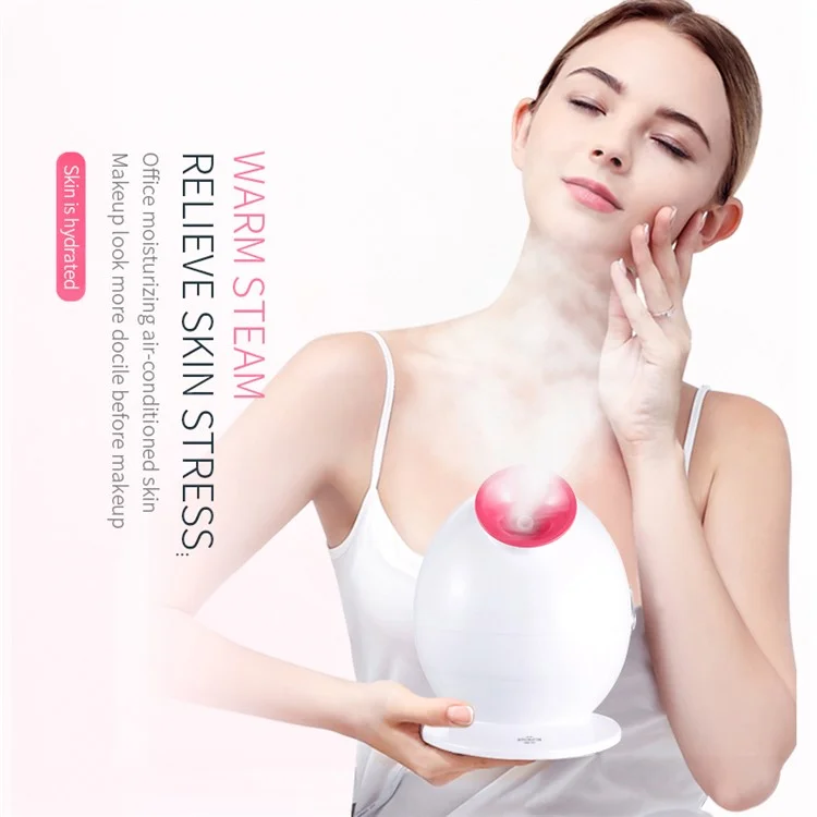 K.SKIN KD233 Vaporizador Facial de Agua Caliente Nano para Hidratación Facial - Enchufe del Reino Unido