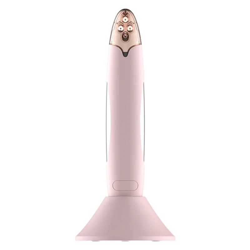 SM-2301 Micro Current Eye Lip Massager Dark Circles Wrinkle Lip Lines Remover Beauty Tool - Pink