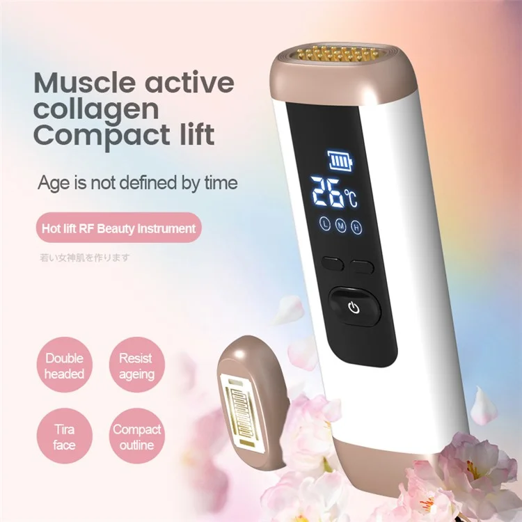 SM-2006 Radio Frequency Facial Device Massager Lifting Firming Skin Care Tool for Eyes Neck Wrinkles