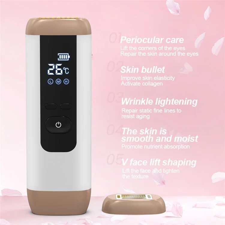 SM-2006 Radio Frequency Facial Device Massager Lifting Firming Skin Care Tool for Eyes Neck Wrinkles