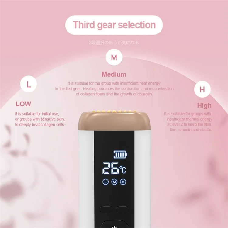 SM-2006 Radio Frequency Facial Device Massager Lifting Firming Skin Care Tool for Eyes Neck Wrinkles