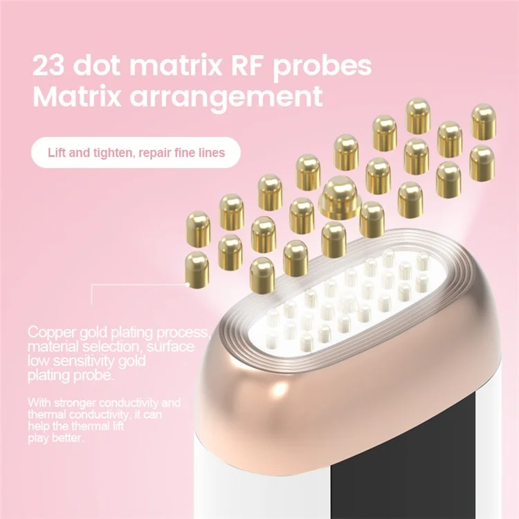 SM-2006 Radio Frequency Facial Device Massager Lifting Firming Skin Care Tool for Eyes Neck Wrinkles