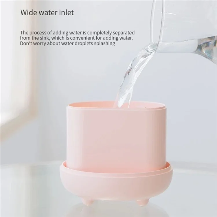 LOCOCK M23 250ML USB Recargable LED Luz Nocturna Silenciosa Humidificador de Niebla de Aire para el Hogar, Oficina - Verde