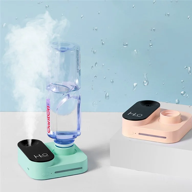 Camera-shaped Wireless Humidifier USB Desktop Portable Mist Maker 30mm Water Bottle Humidifier - Green