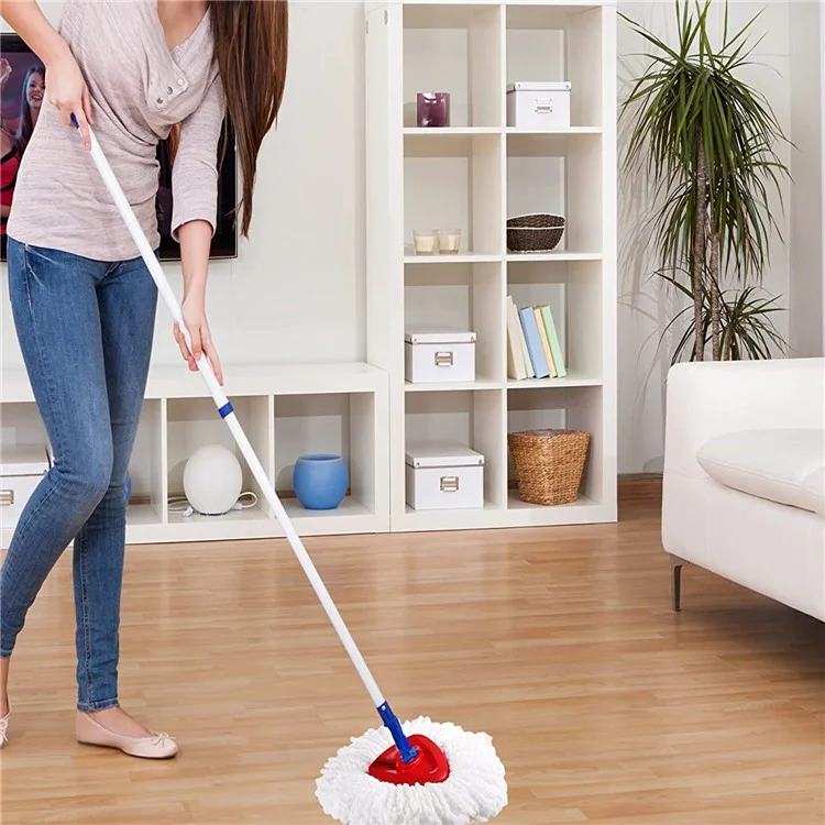 Per O-Cedar / Vileda 4Pcs Triangle Spin Mop Cloth Dry / Wet Dual Use Replacement Head