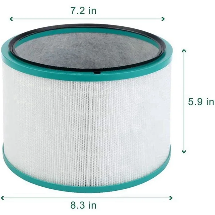 Replacement HEPA Filter Compatible for Dyson DP01 DP03 HP00 HP01 HP02 HP03 Air Purifier Accessories - Green