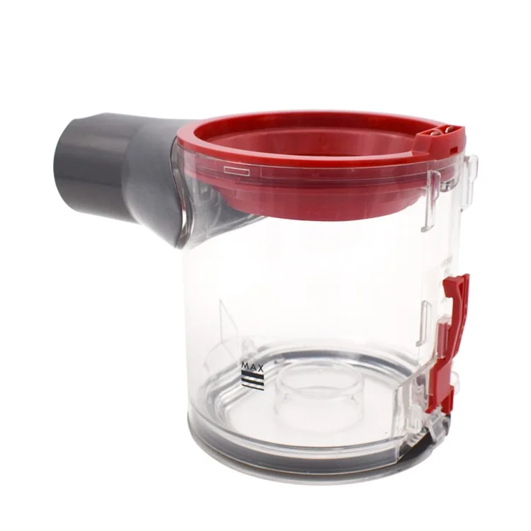 Para Dyson V8/V7 Aspiradora Reemplazo del contenedor de polvo Cubo de Polvo Transparente
