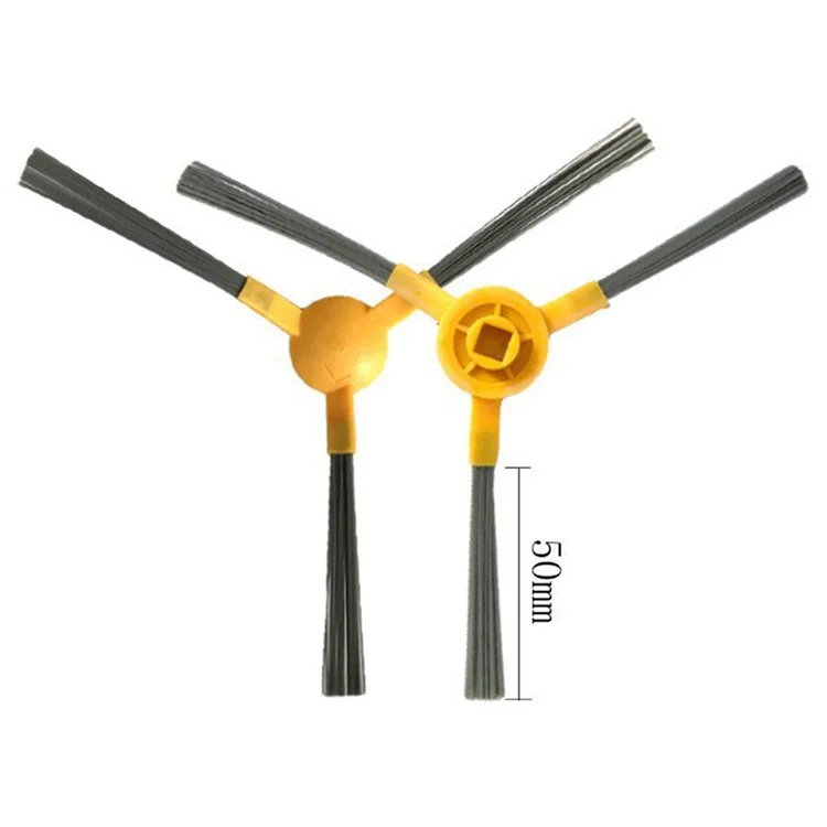 For Tesvor X600 / X500 Pro / X500 / M1 / T8 / M6 Sweeping Robot Side Brushes Main Brush Filters Rags Pre Filter 17Pcs / Set Accessories