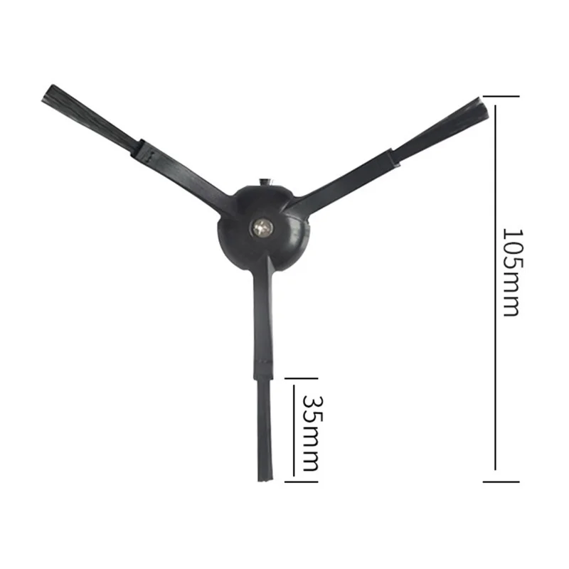 2Pcs Side Brush Replacement For Roborock P10 / P10s PRO / Qrevo Master / V20 / Qrevo Slim Sweeping Robot