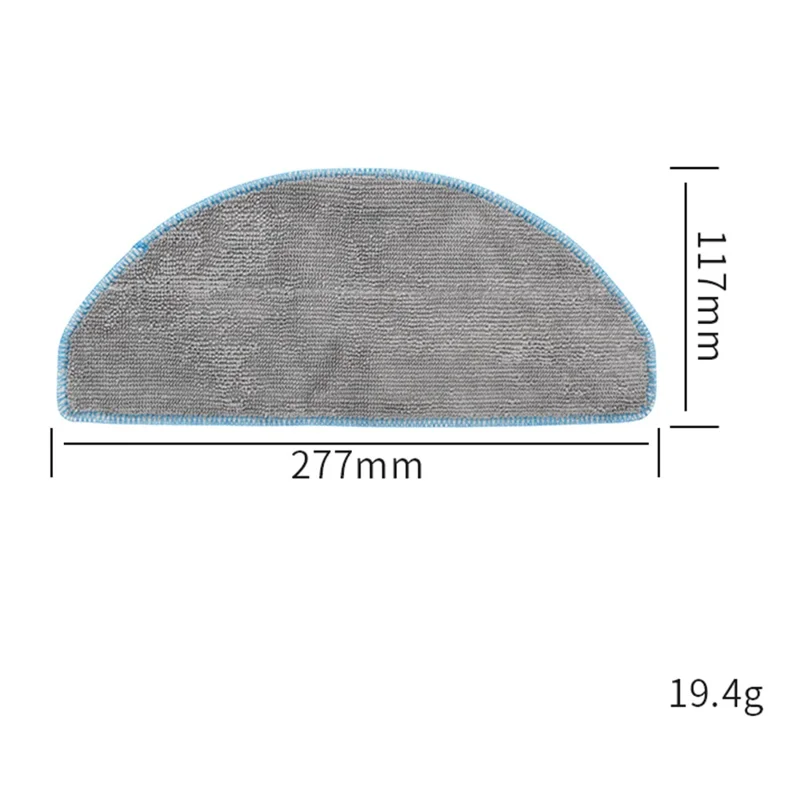 3pcs Pour Irobot Roomba Combo Essentiel Y0112 Robot Rag de Remplaçant le Chiffon de Nettoyage