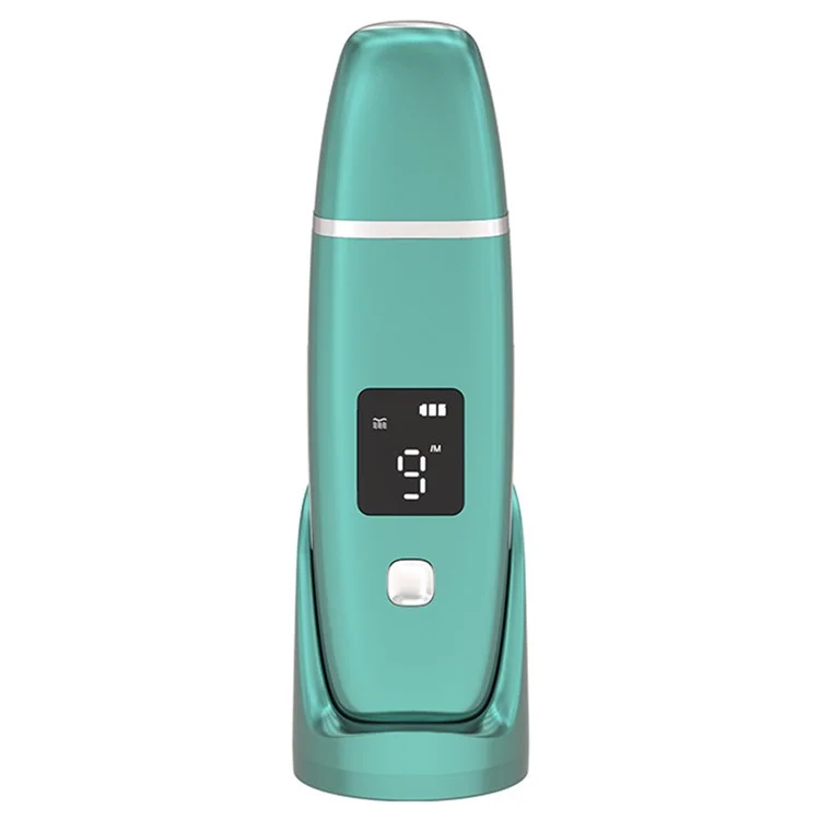C1 Ultrasonic Shovel Household Blackhead Beauty Instrument Iontophoresis Pore Cleaning Instrument - Green