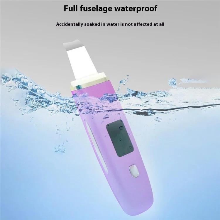 C1 Ultrasonic Shovel Household Blackhead Beauty Instrument Iontophoresis Pore Cleaning Instrument - Green
