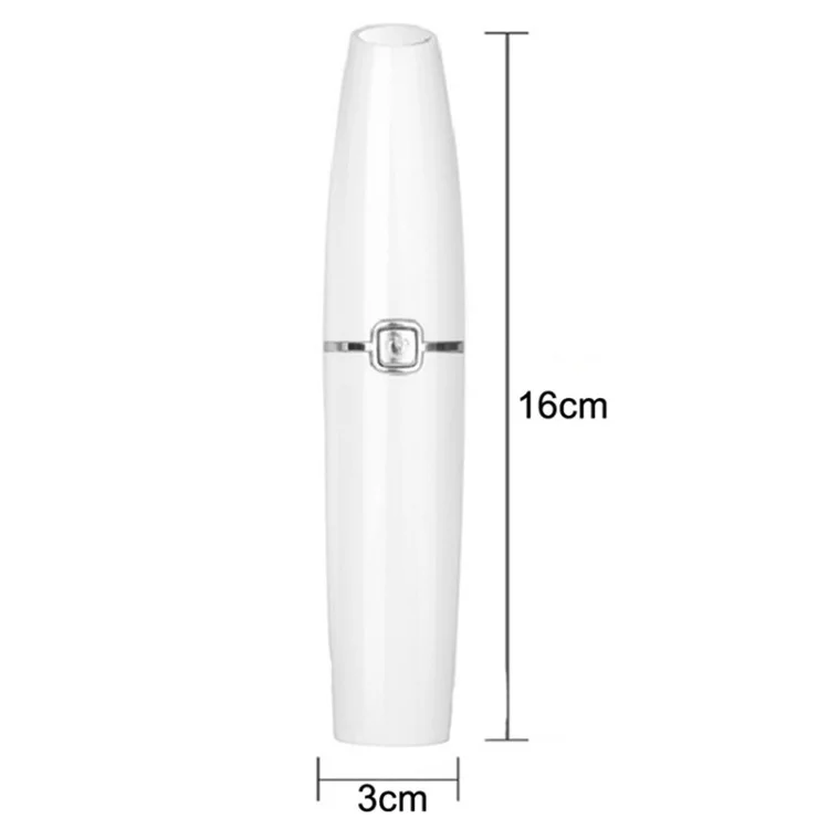 HD-3138 Electric Pore Cleaner 3 Speeds Adjustable Blackhead Remover Beauty Device with 5 Acne Needles - White